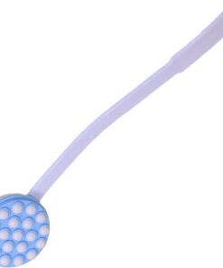 Back Lotion Applicator, Long Handle Shower Brush, 17.72x3.62in Multifunctional Body Massage Tool, Ergonomic Non Slip Portable Bathroom Supplies for Home, Travel, Spa