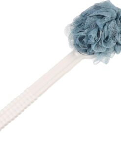 VALICLUD Badebürste aus Silikon mit Langem Griff für Rückenreinigung Dusche und Badaccessoires Ergonomischer Griff und Öse für Aufhängen