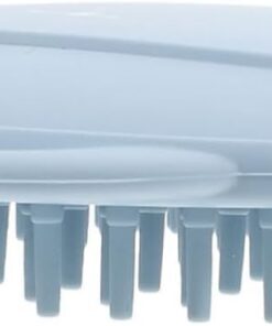 OUNONA Silikon Duschbürste für Babys mit Ergonomischem Design zur Sanften Kopfhautmassage und Gründlichen Körperreinigung in Blau
