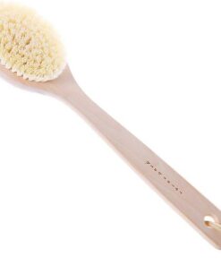 Badebürste Weiche Pelz Badebürste Lanriff Badebürste Reibbürste Rückenbürste Naturholzgriff Reibbürste Reinigungsbürste Bequemlichkeit