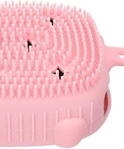 Healvian Silikon-duschbürste Doppelseitige Massagebürste Reinigungsbürste Für Dusche Körperpeeling-bürste Peelingbürste Für Hautverträglichkeit Und Einfache Anwendung