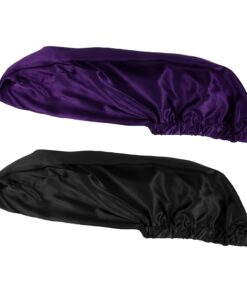 VALICLUD 2stücke Satin-nachthaube mit Schnalle Haar und Duschhaube Lang für Frauen mit Langem Haar Hochwertiger Satin Strapazierfähig Umschließend