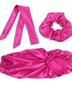 OUNONA Haarband Schlafmütze für Damen aus Satin Haarseil zum Schlafen Haarpflegehaube Bequeme Mütze für Erwachsene Frisur Schutz