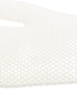 VALICLUD Wabenförmige Peelinghandschuhe für Körper und Dusche Tiefenreinigung Badehandschuhe aus Hochelastischem Material Weiß für Damen und Herren