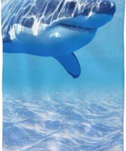 BAFAFA Ocean Animal Wal Printed Face Wash Cloths Fast Drying Washcloth Soft Fingertip Towels Absorbent Face Washcloth Soft Makeup Remover Cloths