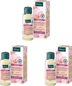 Kneipp Pflegeölbad Mandelblüten Hautzart, 3er Pack (1 x 100 ml)