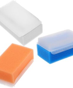 STOBAZA Badebürste Weich Sanft Vielseitig für Baden und Kopfhautmassage Junge Mädchen Kleinkinder Jungen Mädchen Tragbar Fördert Sensorische Entwicklung Exfoliierender Badeschwamm