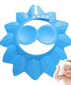 Baby Badhutschild, Baby Bad Mütze - Bade Shampoo Visor,Shampoo Duschbadeschutz weich verstellbarer Visorhut Guard für Kinderkinder