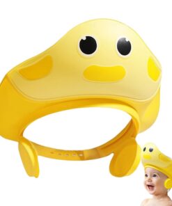 Babypartyhut, Babyparty Cap | Cartoon Verstellbares Visor -Duschkappenschild,Haarwäsche Shampoo Schild Badehut, Bad Visor Eye & Ohrschutz für Kinder Kinder