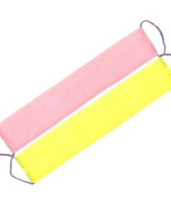 VALICLUD 2 Stück Peeling Badetücher Multifunktionale Duschschrubber für Rückenreinigung für Männer Praktischen Griffen für Einfaches Peeling und Schäumen