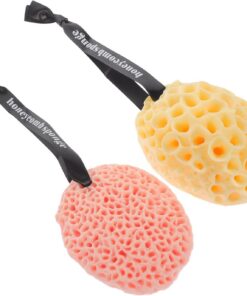 Healvian 3 Sets Bad- Und Duschschwamm Luffa-schwamm Körperwäscher Wabenmuster Peeling-pouf Weiches Hautpeeling Für Männer Und Frauen 2 Stück * 3