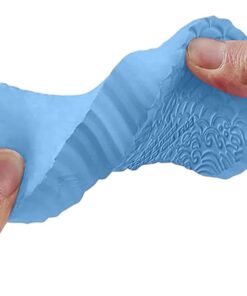 Bath Shower Sponge - Soft Reusable Cleansing Pad for Daily Care | Fine Porous Texture with Elastic Grip, Gentle Exfoliatings Body Wash Sponge Dead Skin Removal Intimate Cleaning Pre Shave Post Work