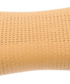 OUNONA Atmungsaktives Dampfbadkissen aus PVC mit Rattanimitat Leicht Tragbar Inkl Tasche Saunazubehör für Zuhause und Spa