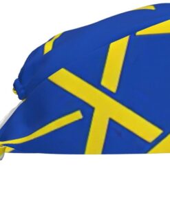Mehrzweck-Reinigungskappe mit Äthiopien-Flagge, verstellbar, atmungsaktiv, für Spa, Fitness, Chef, Zuhause, den täglichen Gebrauch