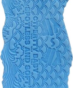 Vielseitiger Körperschwamm, wiederverwendbares Duschwerkzeug, 12 x 6 x 2,6 cm, Reinigungsschwamm mit Körperpflegezubehör, Badeausrüstung mit sanfter , Hautpflege für Kinder und Erwachsene