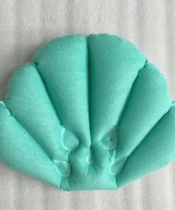 STOBAZA Aufblasbares Badekissen mit Saugnäpfen Nackenkissen aus Langlebigem Material Frottee Oberseite 3 Stück Badewannen Spa Zubehör Zufällige Farbe Zufällige Farbe