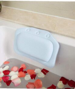 1PCS SPA Bad Kissen Startseite Badewanne Kissen PVC Hals Badewanne Kissen weiche Kopfstütze Saugnapf Badewanne Kissen Zubehör für das Badezimmer