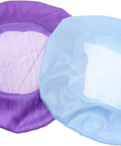 Didiseaon 2pcs Children's Shower Cap Headband Baby Adjustable Silk