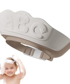 Duschhaube Für Kinder Verstellbare Wasserdichte Duschhaube Zum Schutz Von | Badehaube mit doppelter Lage Für Kleinkinder Beim Duschen Und Haarewaschen Und Shampoonieren Au