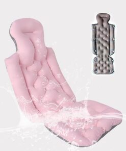 Ganzkörper Badewannenmatte,Komfort Weich Badewannenkissen Bad Matratze,3D Atmungsaktive Badewanne Mat Badewannenkissen,für Badewannen, Whirlpools und Spa