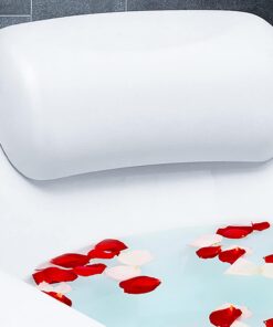 Ergonomisches Badekissen,4D-Air-Mesh-Technologie Badekissen,relaxury Badewannenkissen mit Rutschfesten Saugnäpfen,für Kopf, Rücken, Schulter und Nacken Geeignet