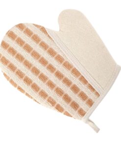 VALICLUD Exfoliating Handschuh Für Praktischer Duschhandschuh Zum Peeling Und Reinigen Haut Für Erfrischendes Duscherlebnis Komfortable Textur Und Diagonal Gestaltete Finger Für Optimale