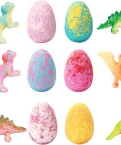 Tragbares Bad für Dinosaurier-Duschspielzeug, 1,97 Zoll Blase mit weicher Formel, lustiges Gadget für Unterhaltung, farbenfrohes Badezubehör mit interaktivem Design, Urlaubsspiel