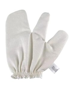 Körperpeeling-Handschuhe, Seide, Badehandschuhe für die Dusche, wiederverwendbarer Gesichtspeeling, Hauthandschuh für Zuhause, Reisen, Männer und Frauen, Massage, Rückenfüße, Gesichtsreinigung