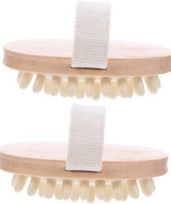OUNONA 2stücke Massagebürste für Haarwäsche Duschkopfhautbürste Kopfhautpeelingbürste Haarwasch-massagekamm Shampoo-kopfhautmassagegerät Tiefenreinigung für Nasses oder Trockenes Haar