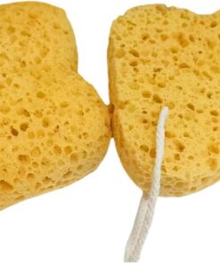 Badeschwämme, 2 Stück, Badeschwämme für Damen und Herren, große Dusch-Luffa, Peeling, Körperschwämme, weich für empfindliche Haut