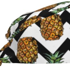 Sommer-Ananas-Mehrzweck-Reinigungskappe, verstellbar, atmungsaktiv, für Spa, Fitness, Chef, Zuhause, den täglichen Gebrauch
