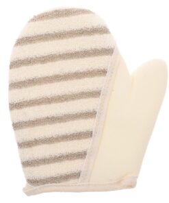 2stücke Körperpeeling-handschuh Aus Leinen Effektives Entfernen Abgestorbener Haut Für Strahlende Haut Praktisch Für Bad Und Wellnessanwendungen Peeling-zubehör Für Ganzen