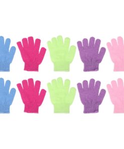 STOBAZA 10stücke Peelinghandschuhe Aus Nylon Für Körperpeeling Bade-massagehandschuhe Zur Muskelentspannung Und Durchblutungsförderung Für Damen Und Herren