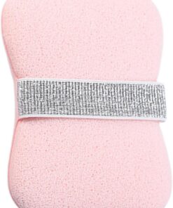 Badeschwamm, Seifenschwamm, weiches Discard Mesh, Tasche, Zubehör, Rückschrubber, Foaming-Reinigungszubehör für Damen, Erwachsene, Bad, Reisen, Camping, Waschen