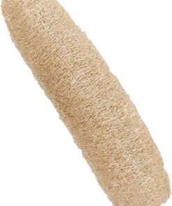 Bade Luffa Natürlicher Luffa Körperpeeling für effektive Hautreinigung | Natürlicher Peelinghandschuh Mit Rückenbürste Als Badezubehör