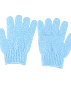 Generisch 5 Finger Bade Peelinghandschuhe Exfoliating Body Scrub Handschuhe Für Dusche Und Sauna Waschbare Peelinghandschuhe Für änner Und Frauen