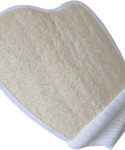 Luffa-Duschhandschuhe, zum Entfernen abgestorbener Haut, Unisex, für Damen und Herren, Duschhautfleckenentferner, Zubehör