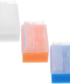 OUNONA Babyhaarbürste aus Schwammmaterial für Sanfte Hautreinigung Kopfhautmassage und Sensorische Beim Baden Leicht Tragbar für Hause und Unterwegs