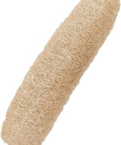 Loofah Sponge - Body Bath Scrubber for Shower Spa | Natural Fiber with Soft Massage Cleanser, Gentle Skin Polishing Tool, Bathroom Travel Bathing Accessories for Pets