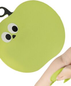 Peeling-Dusche, Duschbürste aus Silikon, Cartoon-Wanddekoration, für Badezimmer, Haus, Wohnung, Hotel, Camping, Auto | Erwachsene, Männer, Frauen, Hauttypen
