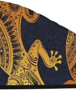 Gecko Lizards Dry Hair Cap Absorbent Hair Turban Coral Velvet Bath Shower Cap Fast Drying Towels for Women