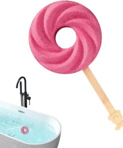 Badebonbons | Niedliche Lutscherform mit Duft,Handgefertigte Badekugeln für Kinder Spa, Geburtstag, Entspannung, Sommer, Selbstfürsorge - Für Ferien, Geburtstag, Sommer, Spaß, Entspannung, Self-Care,