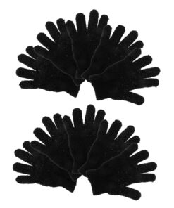 VALICLUD 10stücke Peelinghandschuhe Für Bad Und Dusche Strapazierfähige Körperpeelinghandschuhe Zum Entfernen Abgestorbener Hautschüppchen Maschinenwaschbar Aus Polyester Für Körper Und Hau