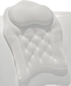 Duschkissen | 4D Nackenkissen für Badewanne | Saugnapf Kissen für Badewanne Entspannung Spa Home Outdoor Camping Frauen Männer