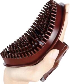Massage Brush, Relieve Comb, Silikon Handheld Brush, Beauty Lightweight Ergonomic Relaxation Massager, Shower Home Care, 1 Stück, 4,13 x 2,36 Zoll