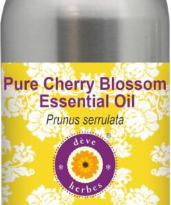 Deve Herbes Reines ätherisches Kirschblütenöl (Prunus serrulata), dampfdestilliert, 300 ml