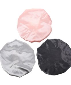 VALICLUD 3 Stück Teiliges Satin Haarband für Nacht Verstellbare Haarkappe für Damen Schützende Schlafhaube für Trockenes Haar Geeignet für Haartypen für Zuhause und Salon