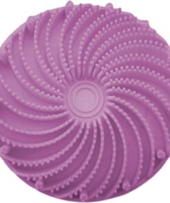 Doppelseitige Silikon-Badebürste für sanfte und gründliche Reinigung mit ergonomischem Design