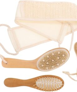 Healvian 4stücke Bad Pinsel Mit Stücken Haushalts-spa-badeaccessoires Praktische Bade-maskenstreifen Kreative Badesticks Für Körperpflege