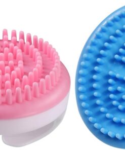 OUNONA 2 Stück-pack Shampoo Bürste und Körpermassagegerät aus Kunststoff mit Griff für Peeling und Hautreinigung zur Ganzkörpermassage zu Hause